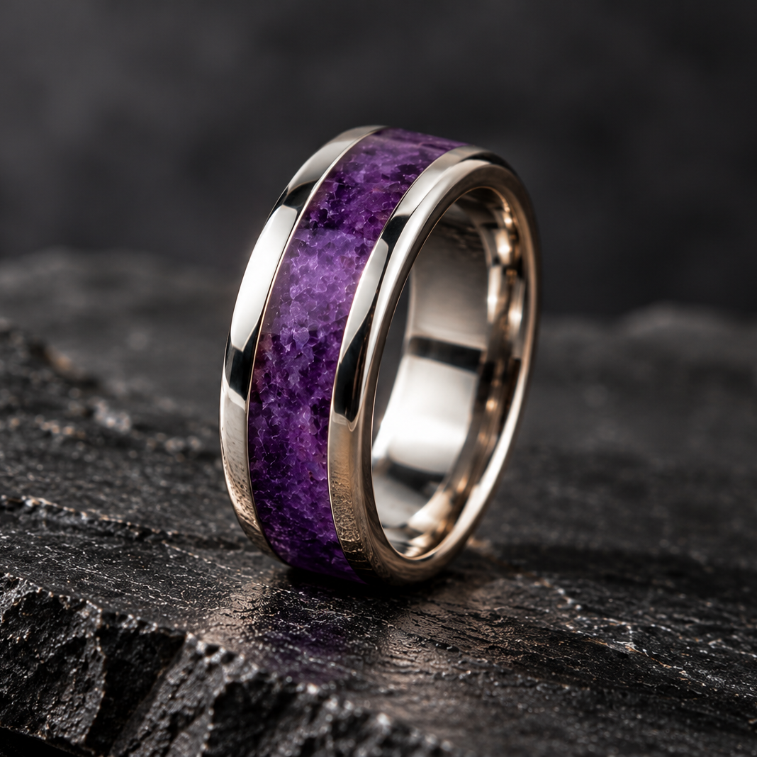 Sterling Silver & Amethyst Ring