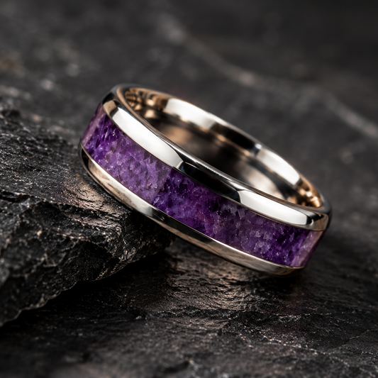 Sterling Silver & Amethyst Ring